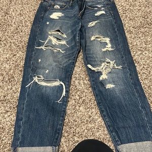 Abercrombie and hitch boyfriend jeans